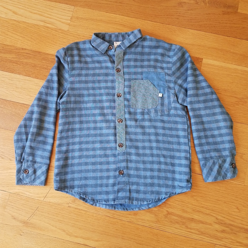 Fore! Axel & Hudson Boys Flannel Button Down